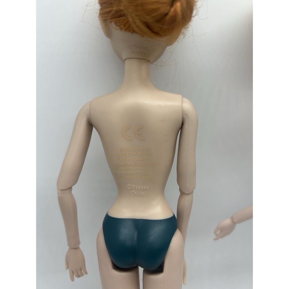 Disney Frozen Princess Elsa Anna Dolls 11" Barbie Articulated Jointed Doll nude - Picture 7 of 13